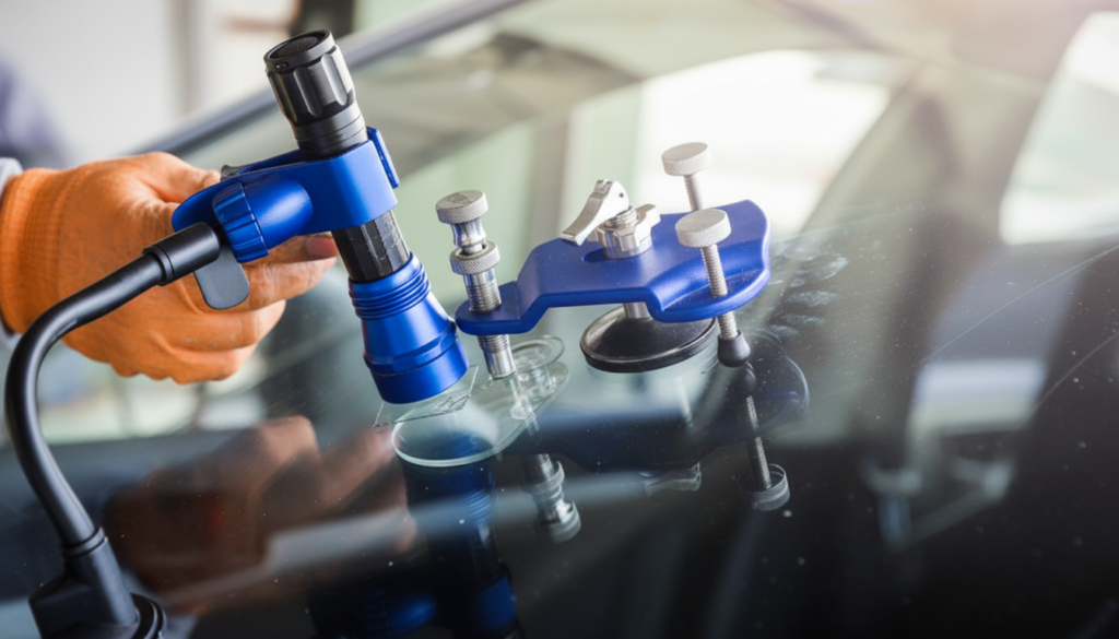 Riss Autoscheibe Reparatur